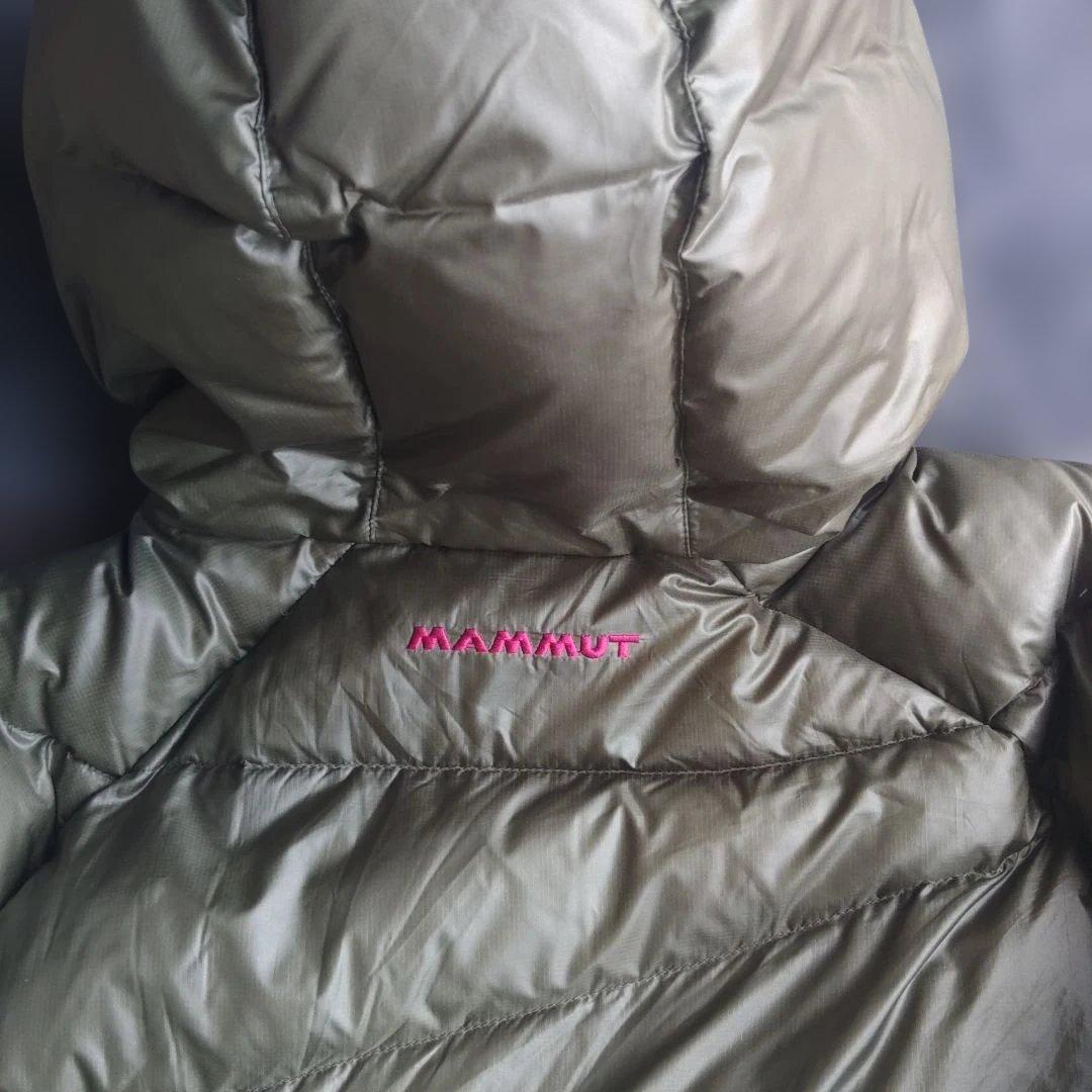 MAMMUT ダウンジャケット フード付き (レディースM)