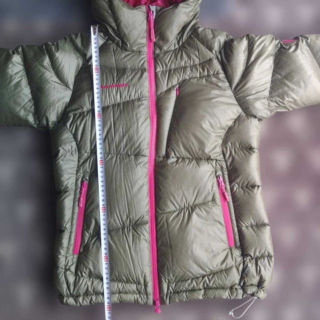 MAMMUT ダウンジャケット フード付き (レディースM)