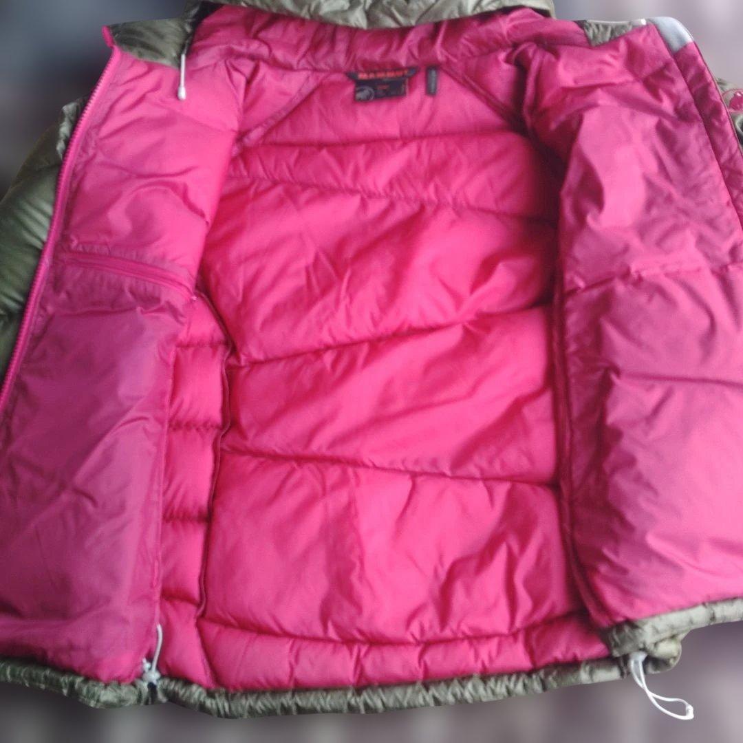 MAMMUT ダウンジャケット フード付き (レディースM)