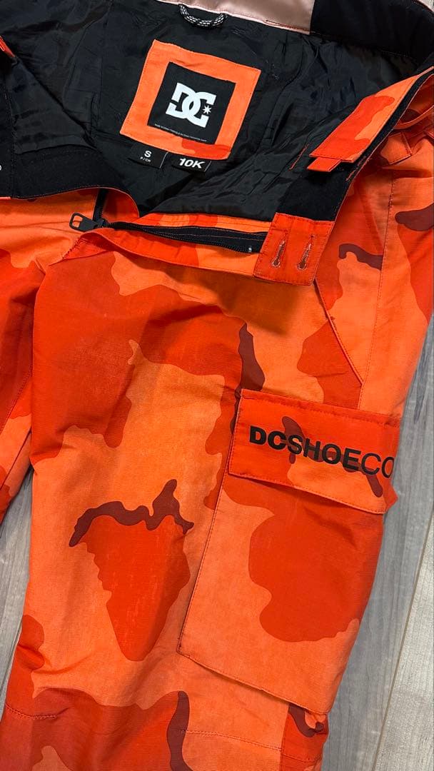DC カモフラージュ オレンジ パンツS