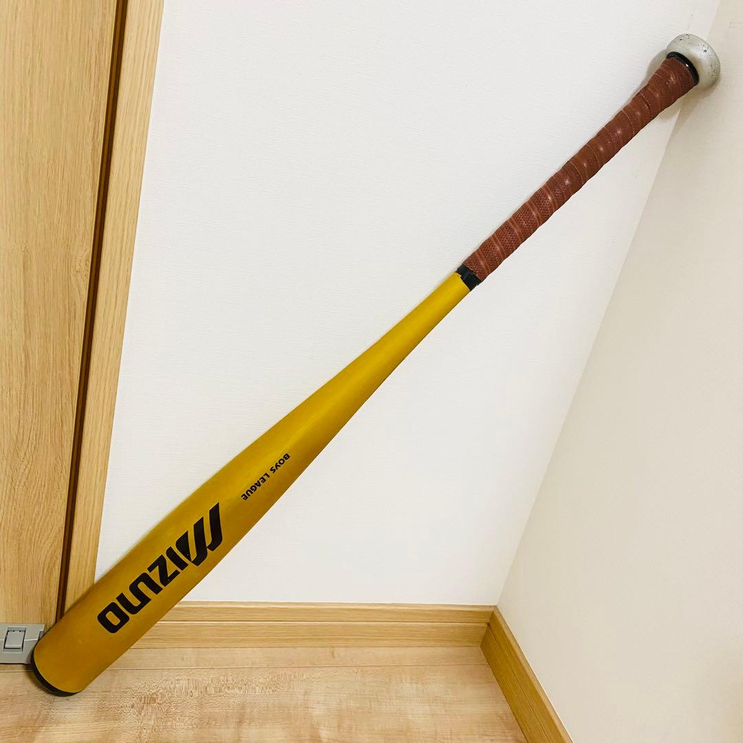 ★良品★ミズノ 硬式少年 金属バット VKONG02 ミドル ボーイズリーグ