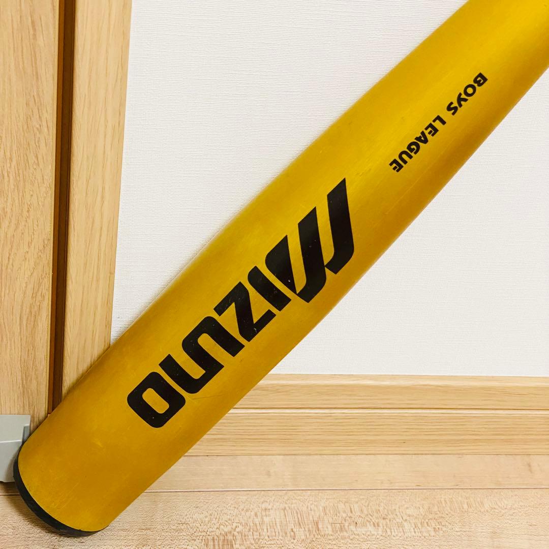 ★良品★ミズノ 硬式少年 金属バット VKONG02 ミドル ボーイズリーグ