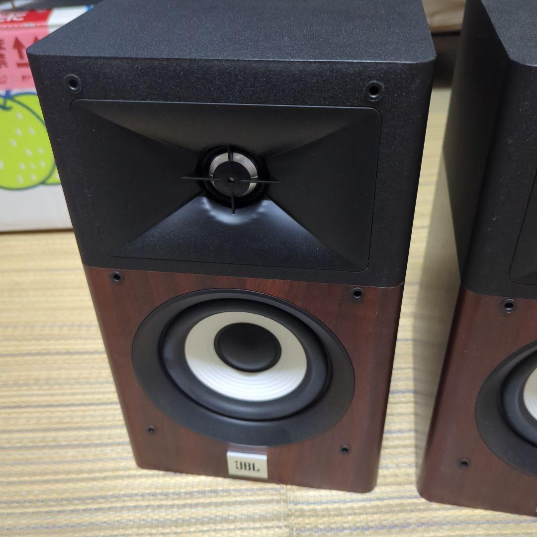 【美品】JBL STAGE A120 W ブックシェルフスピーカー　ウッド