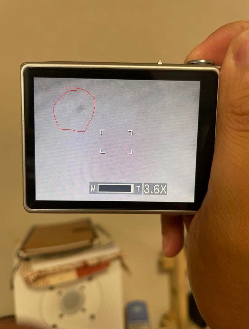 不良例　センサーゴミ