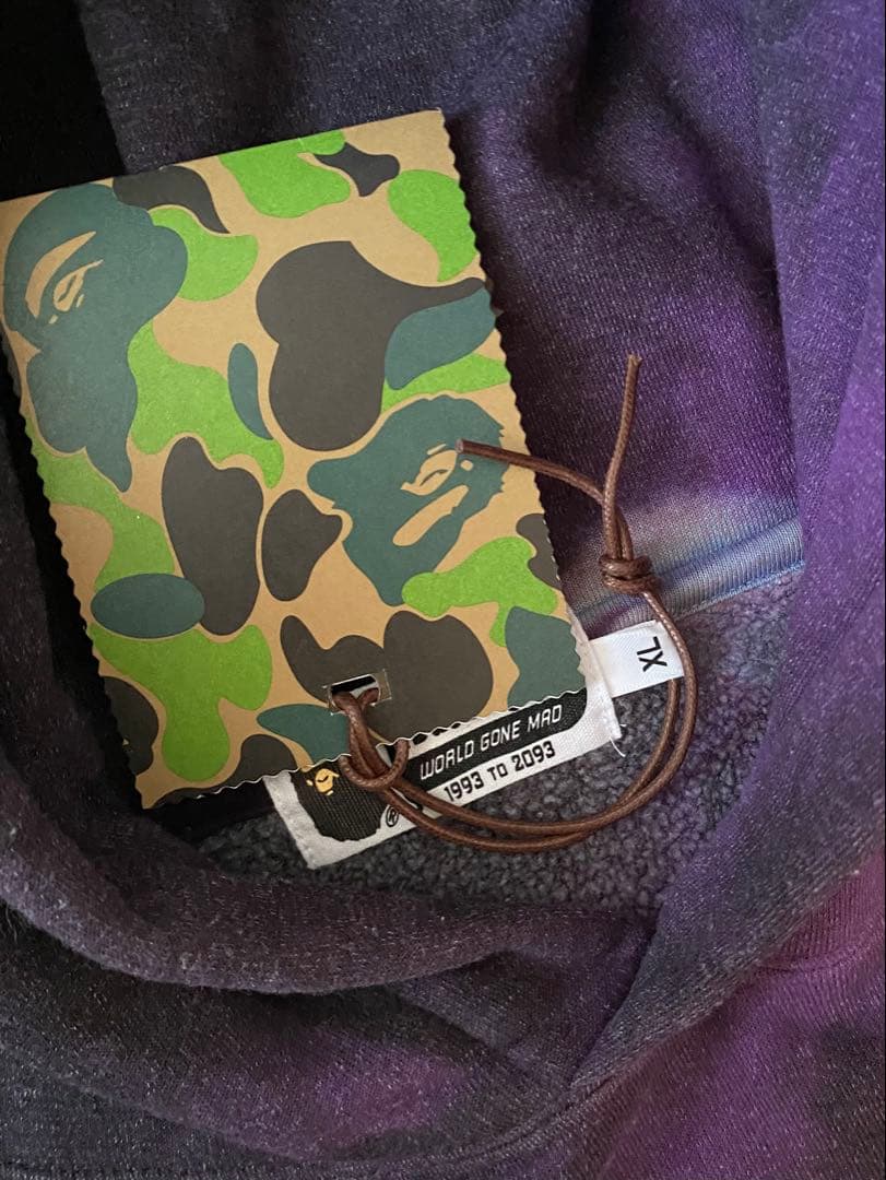 A BATHING APE タイダイ柄パーカー XL日本製