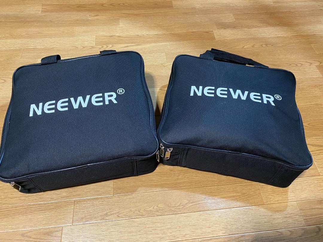 NEEWER LEDライト NL660 2灯 二色LED 電源コード