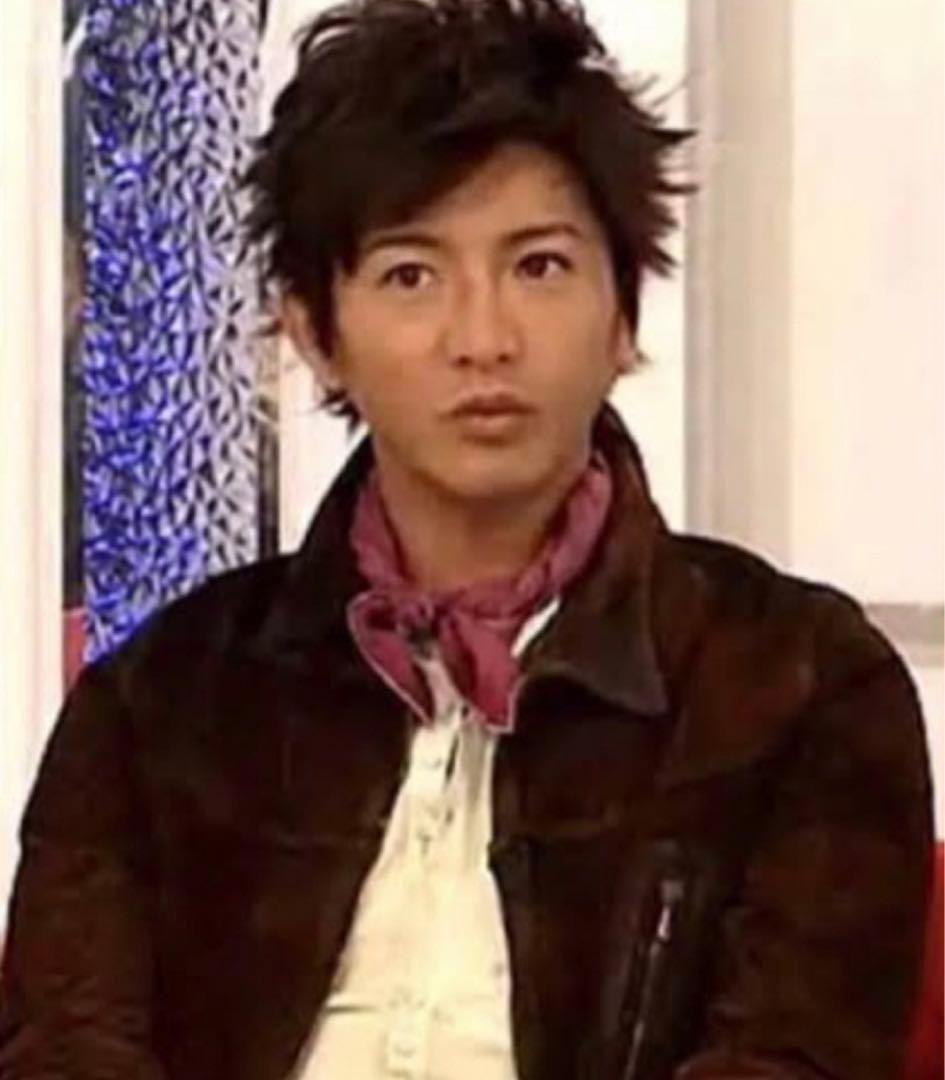 木村拓哉着用　ゴールデングース スエード レザージャケット