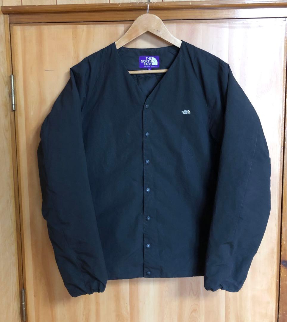 ザノースフェイス　パープルラベル　 ダウンカーディガン　ジャケット　ブラック　M