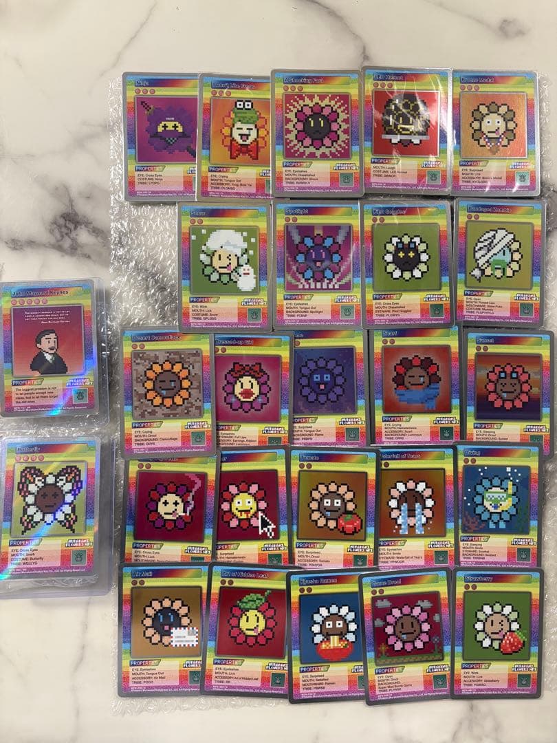 【すず】村上隆NFT購入者限定26枚-UR1枚,SR1枚,R5枚,C19枚