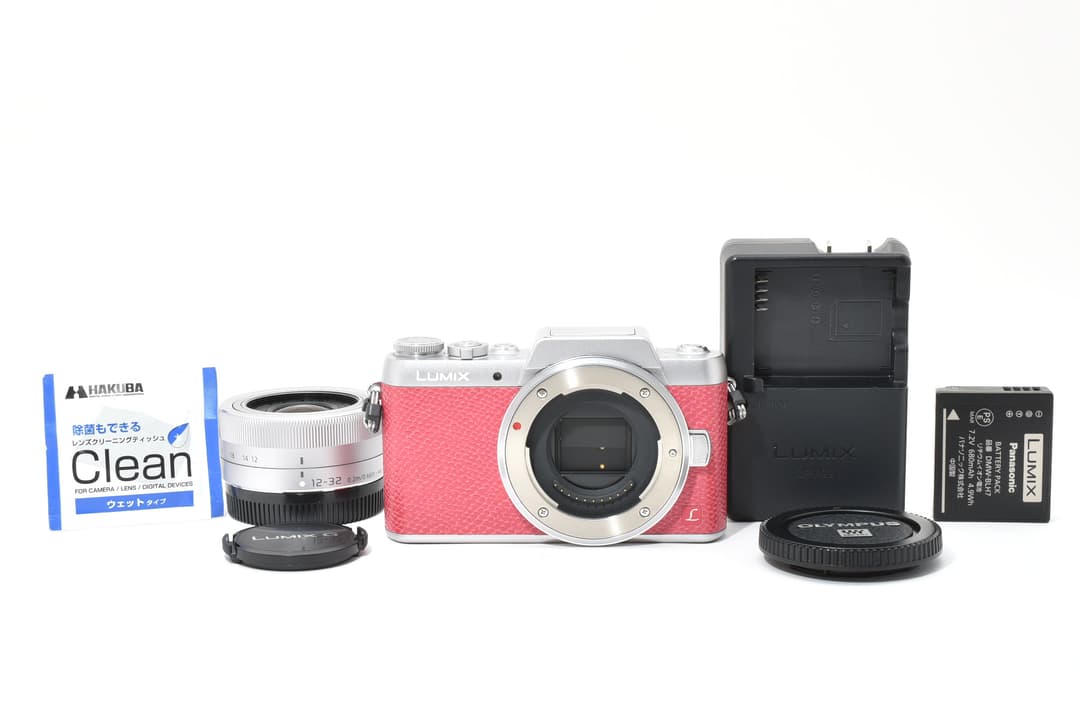 PANASONIC DMC-GF7 ピンク レンズ付 1780