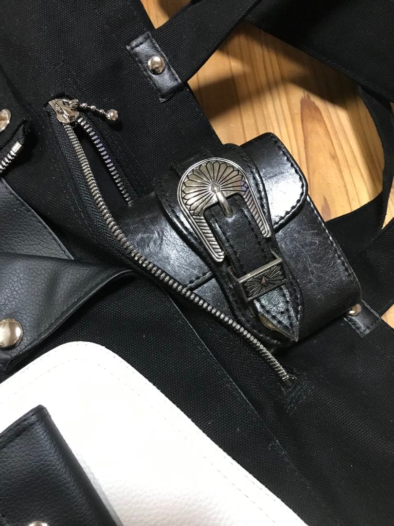 GlyPhS original BIG ライダース トートバッグショルダー