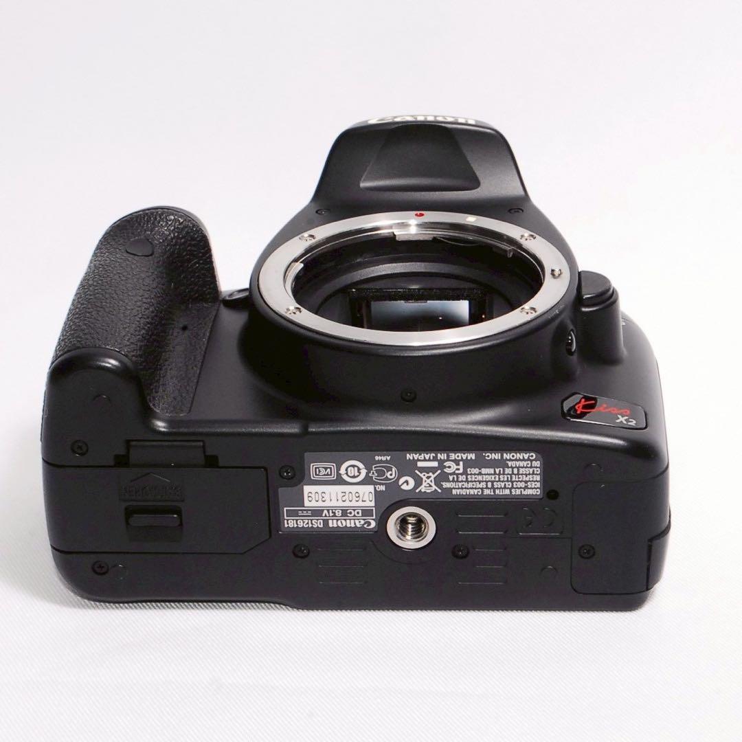 ☆思い出を綺麗に残そう☆Canon kiss x2一眼レフ ダブルズームキット