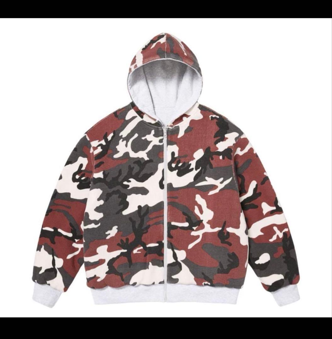 トップス Reversible Work Zip Up Hooded Sweatshirt