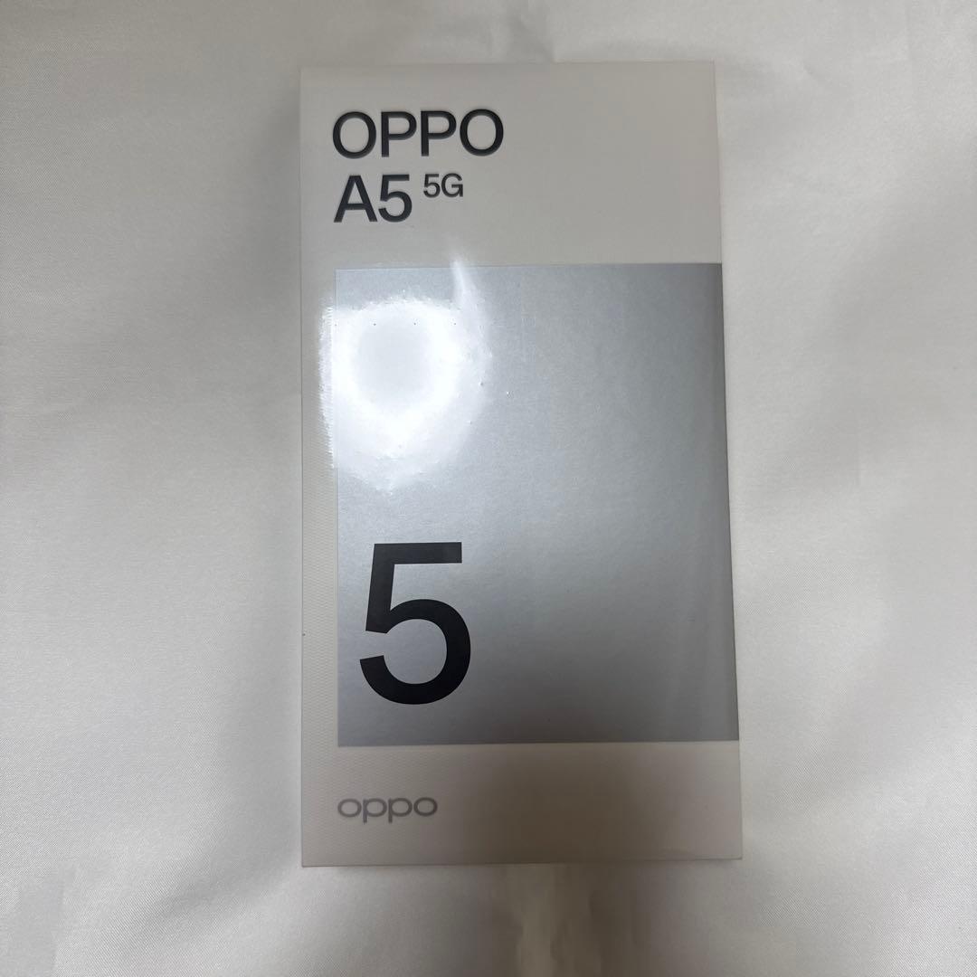 新品未開封 oppo a5 5g 128gb ホワイト 白