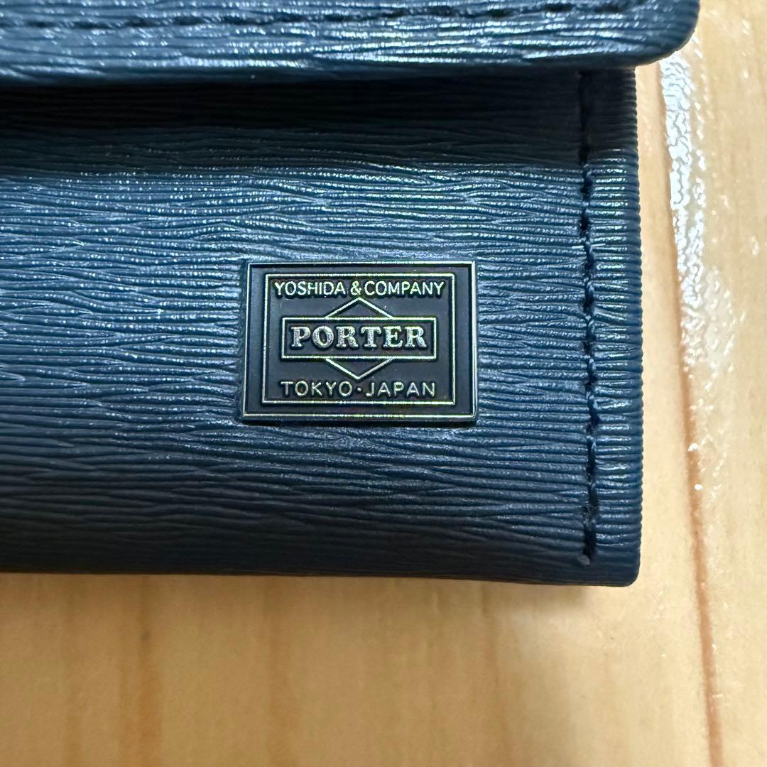 PORTER ポーター ケース 小銭入れ ネイビー