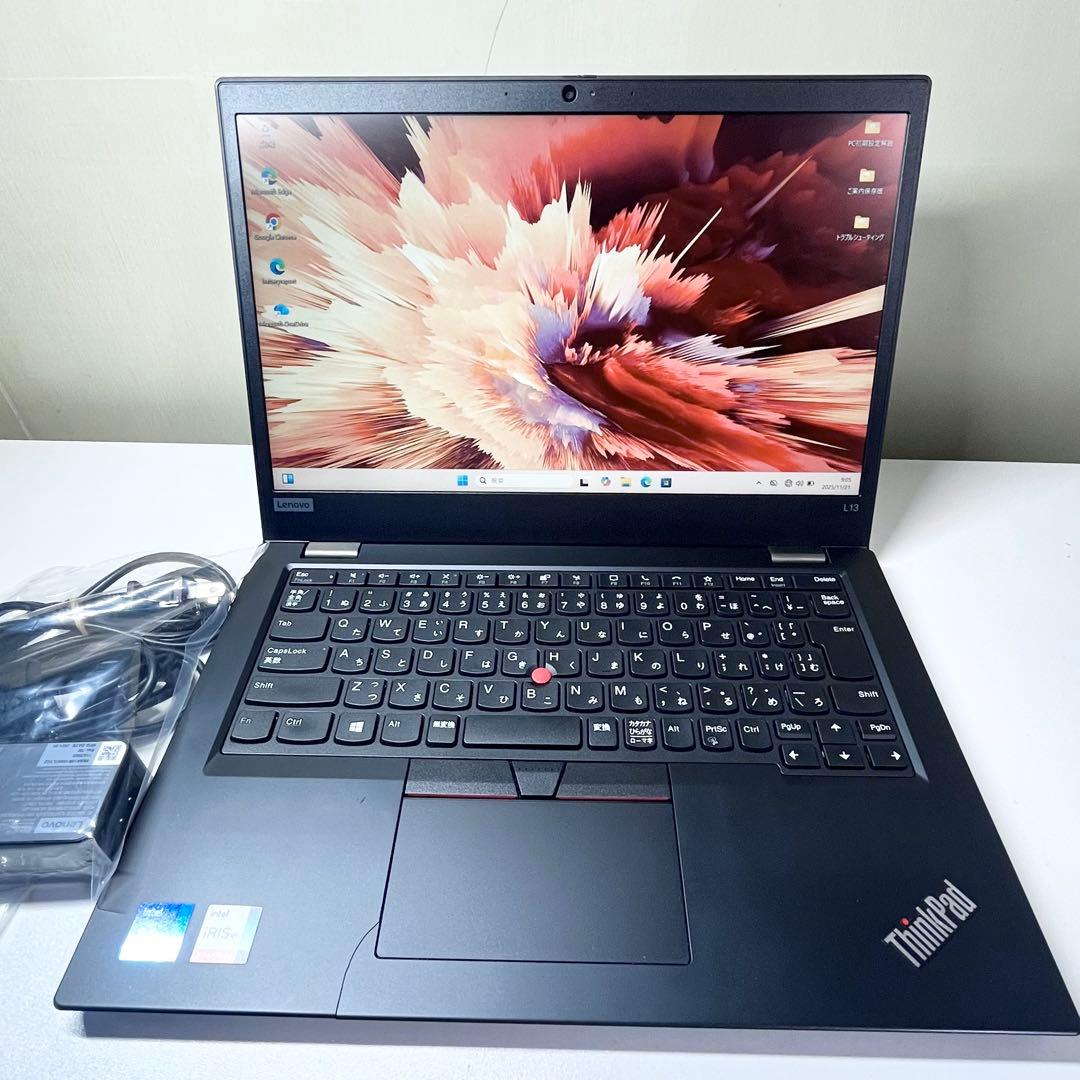 【極美品】ThinkPad L13 Gen2 16GB i7 2021年