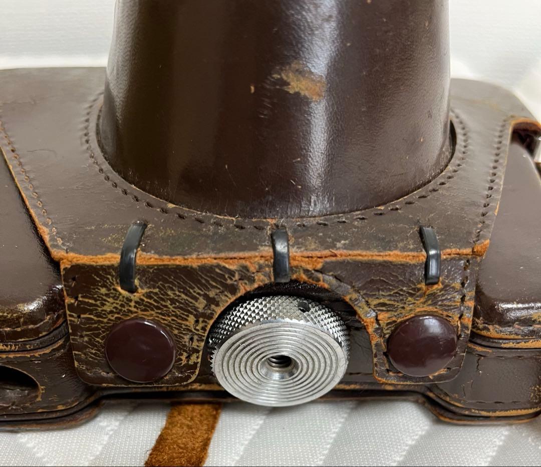 Nikon S2 フィルムカメラ レザーケース付き　後期