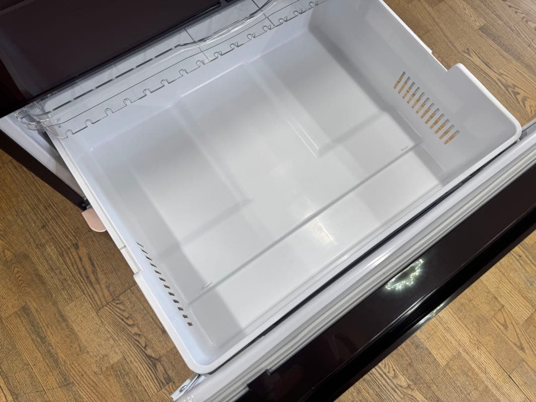 F034 MITSUBISHI 大型冷蔵庫　観音開き　510L 自動製氷付き