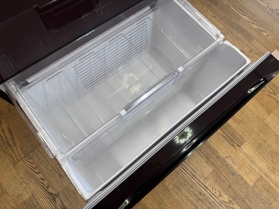 F034 MITSUBISHI 大型冷蔵庫　観音開き　510L 自動製氷付き