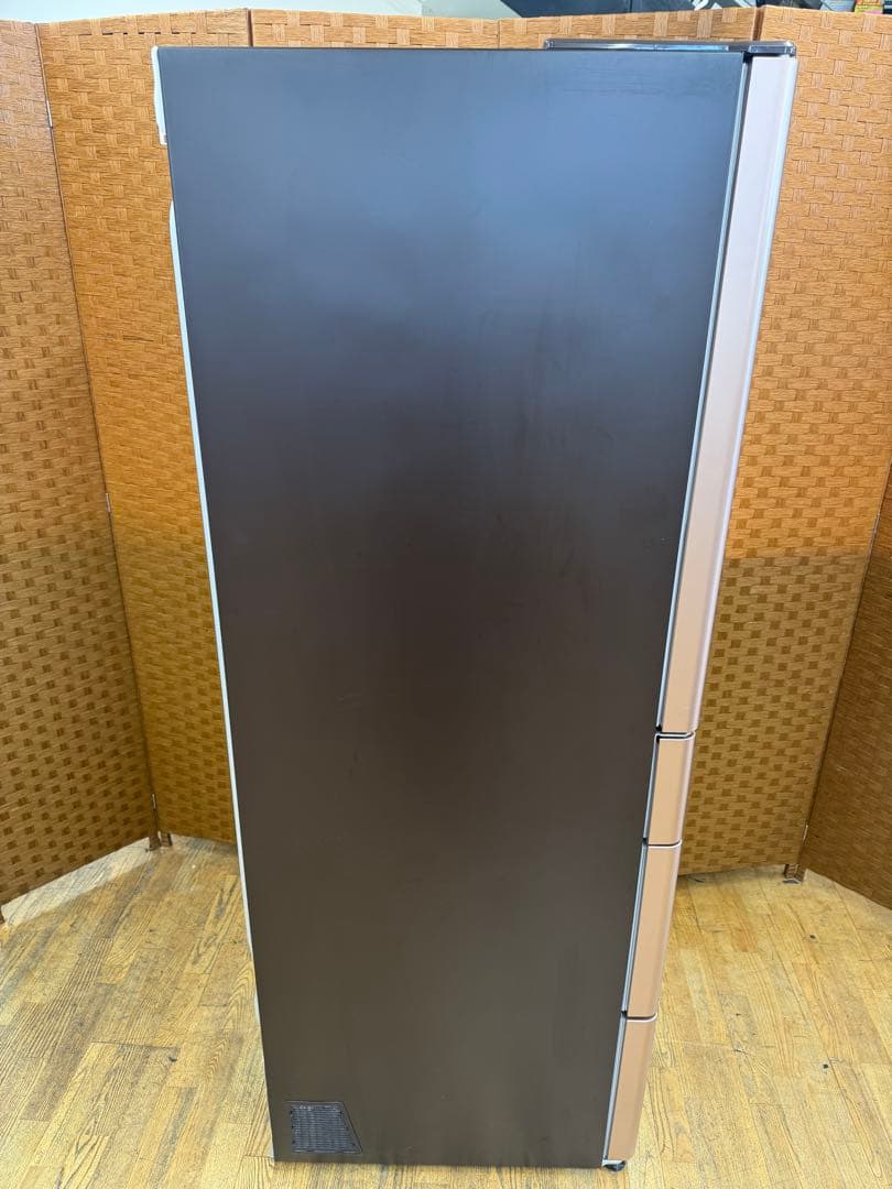 F034 MITSUBISHI 大型冷蔵庫　観音開き　510L 自動製氷付き