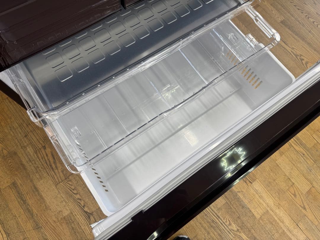 F034 MITSUBISHI 大型冷蔵庫　観音開き　510L 自動製氷付き