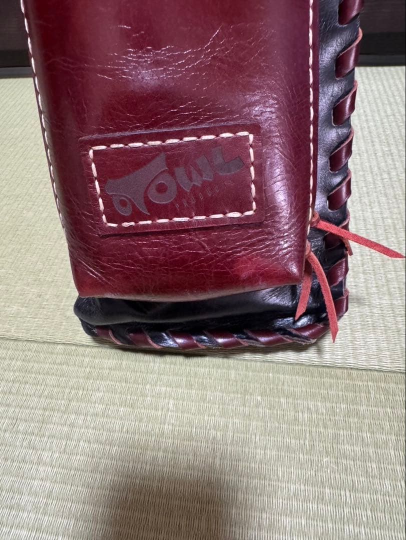 OWL 2×4 キューケース　ワインレッド