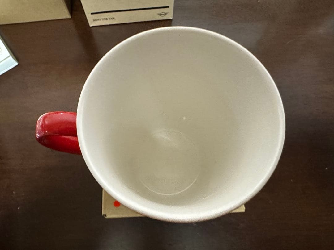 MINI レッドトートバッグ 、ポーチ、折りたたみ傘、マグカップ