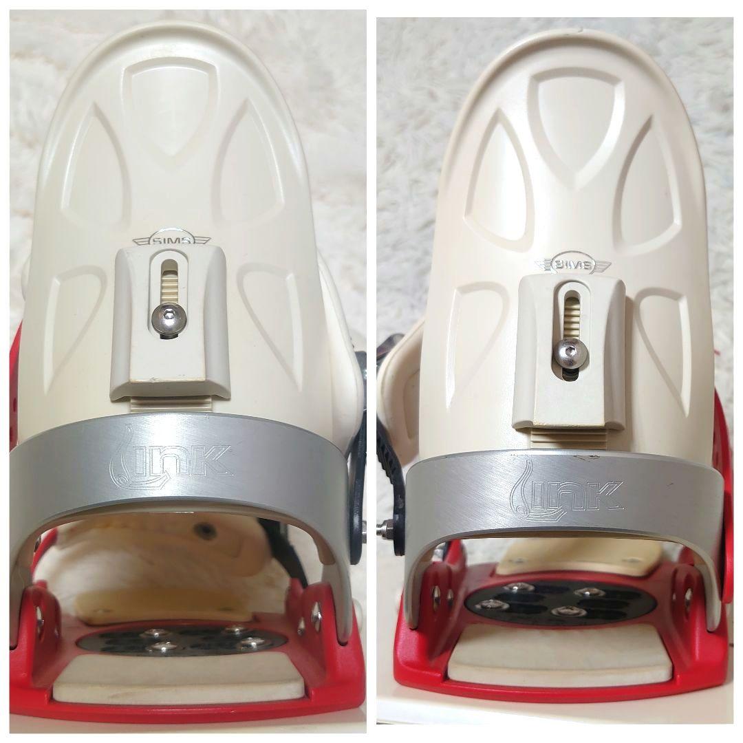 SIMS スノーボード ヴィンテージ 154cm ビンディング 2点セット