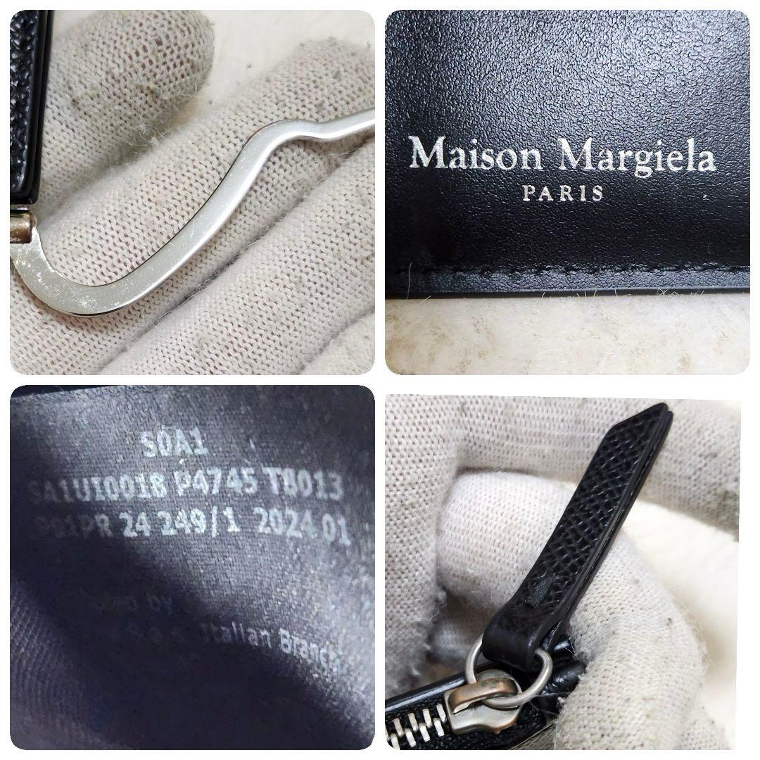 ✨極美品　付属品完備✨マルジェラ　マネークリップ　ケース　カレンダー　黒