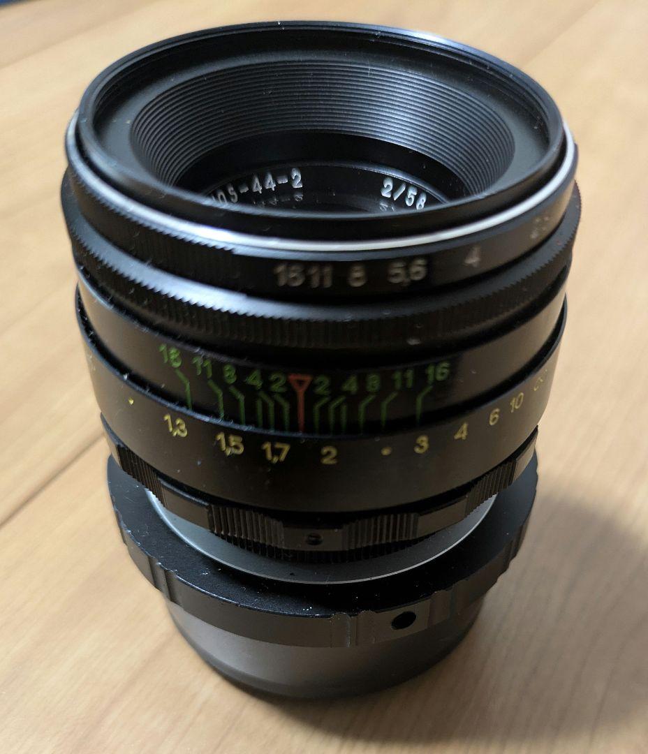美品Helios 44-2 58mm f2M42 マイクロフォーサーズ用