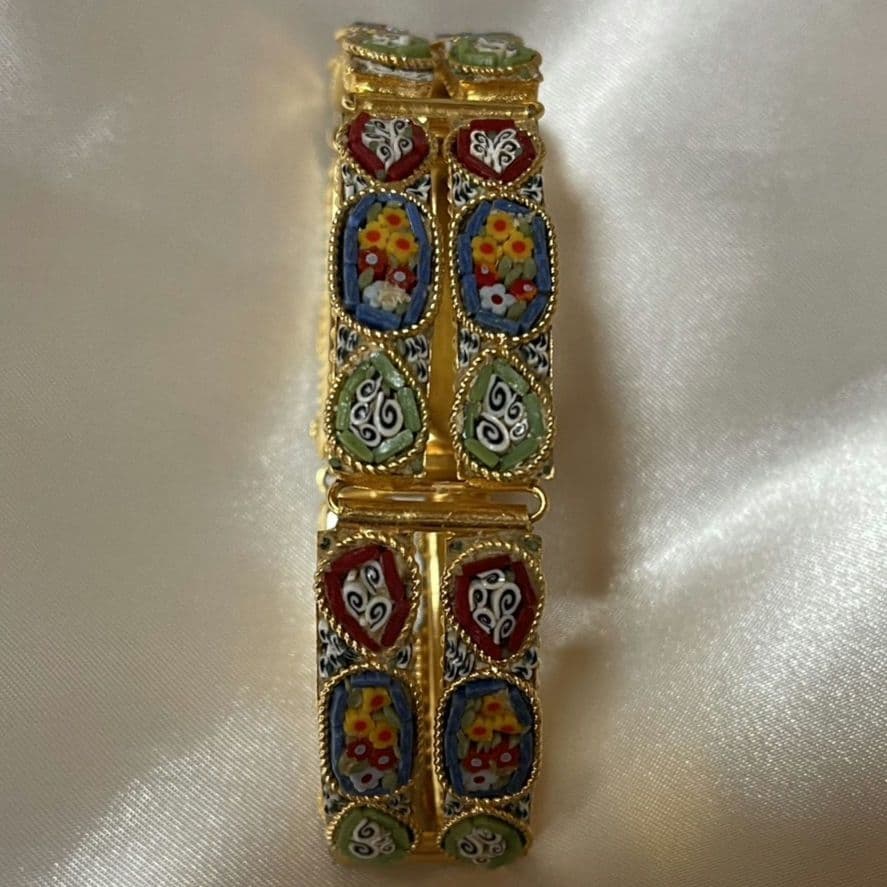 ま*ち様 マイクロモザイク ベネチアンガラス ブレスレット イタリア