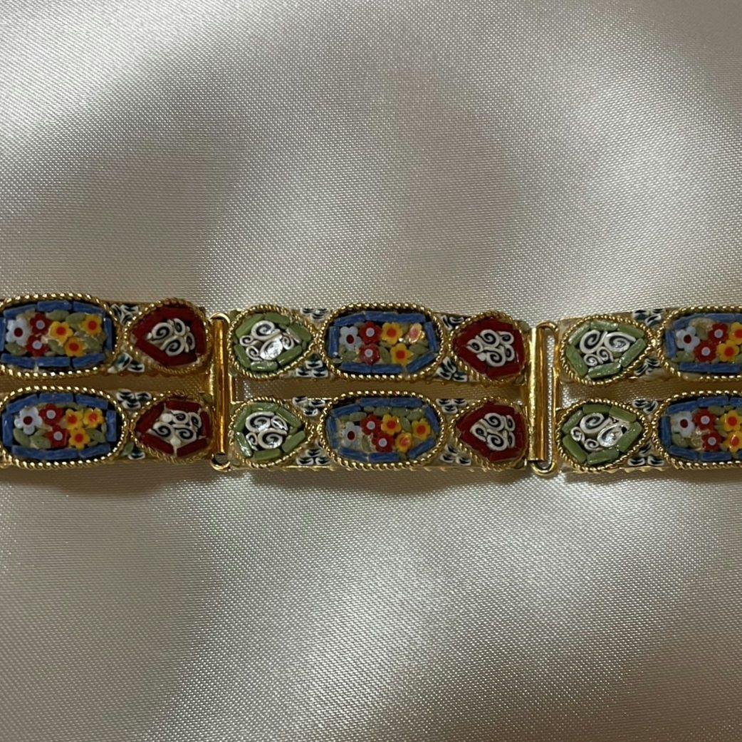 ま*ち様 マイクロモザイク ベネチアンガラス ブレスレット イタリア