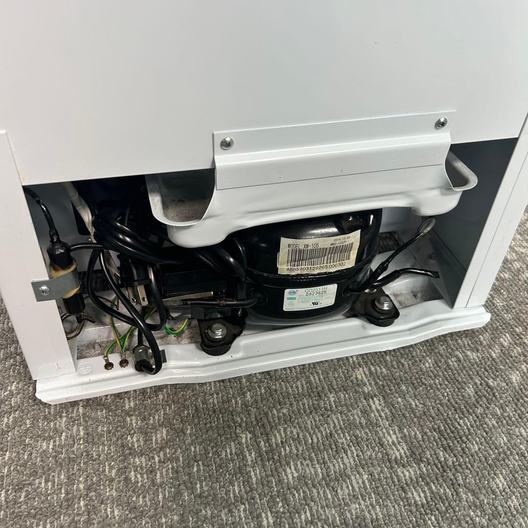 103業務用 冷蔵ショーケース オフィスコンビニ XW-105 左右開き 小型