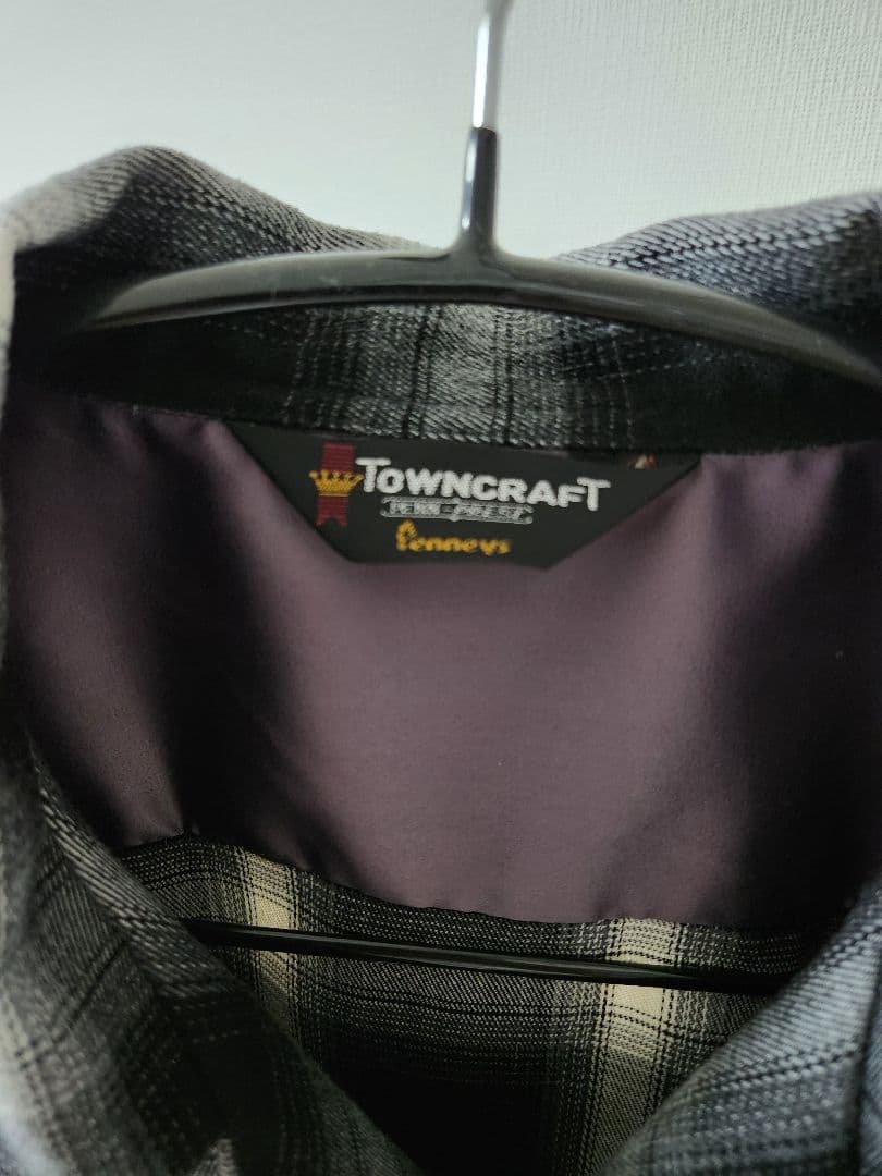 トップス TOWN CRAFT 50S W-FLAP LOOP COLLAR SHIRT