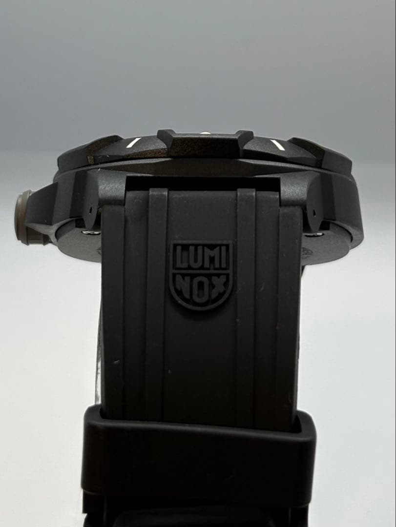 ルミノックス　腕時計　ブラック　ラバーベルト