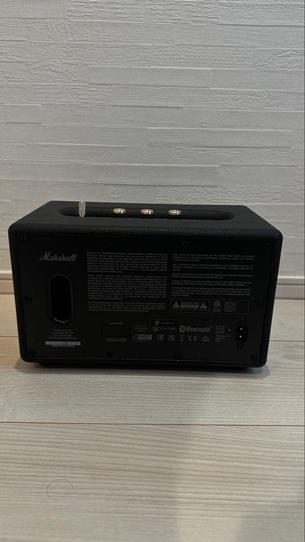 【箱付き】Marshall Bluetoothスピーカー ACTON3 ブラック