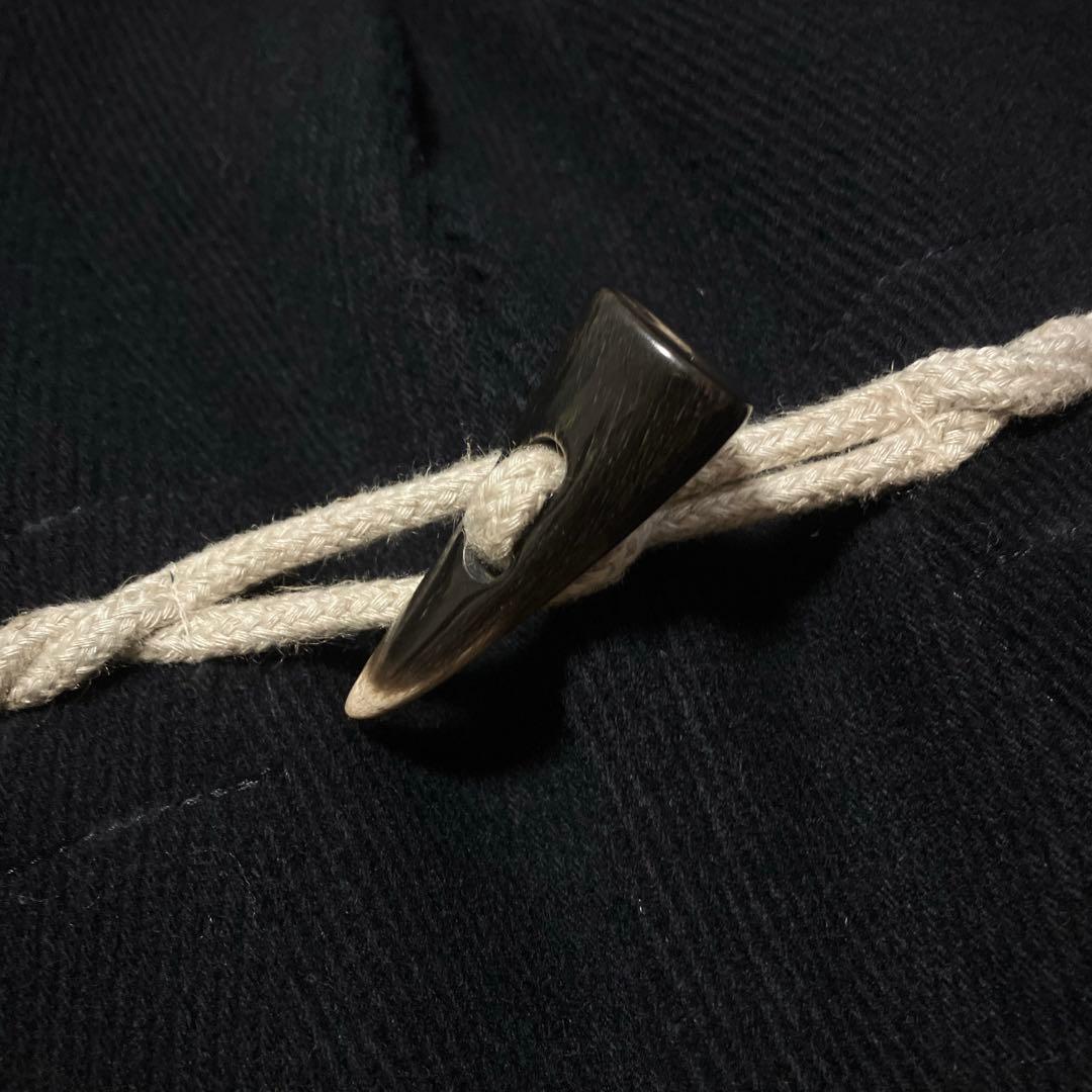 【新品】23区 ヘリンボーン ダッフルコート ネイビー 大きいサイズ