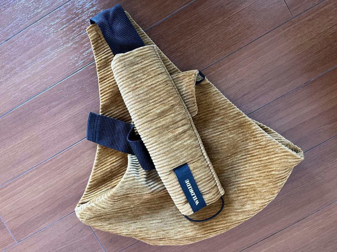 お値下げ！WILDRIDE コーデュロイ抱っこ紐 ベージュ