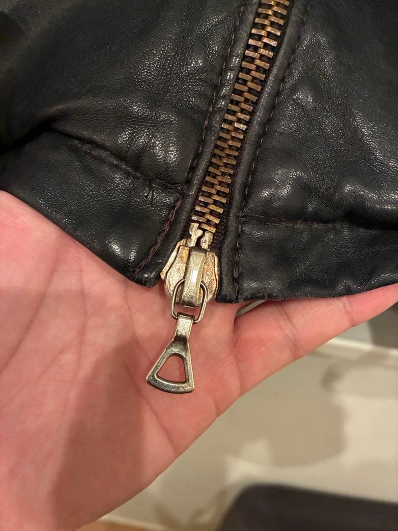 70s〜 フランス軍パイロットレザージャケット　官給品