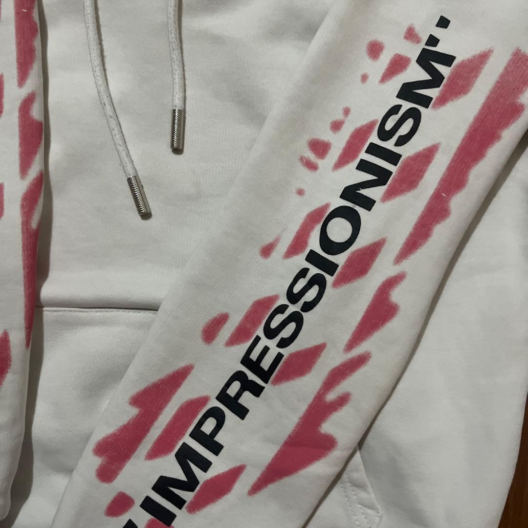 off-white パーカー　オフホワイト