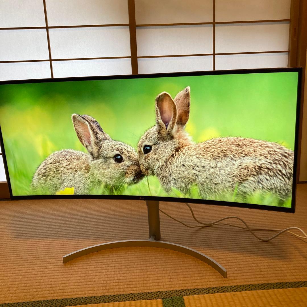 LG 38WK95C-W ウルトラワイドモニター 38インチ HDR10対応