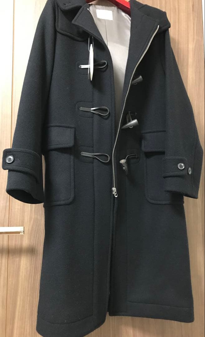 IENA 日本製 38 Super100s ダッフルコート新品未使用タグ付き