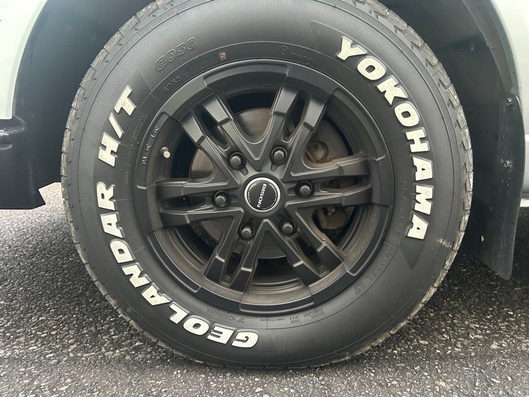 キャラバン タイヤホイール4本セット