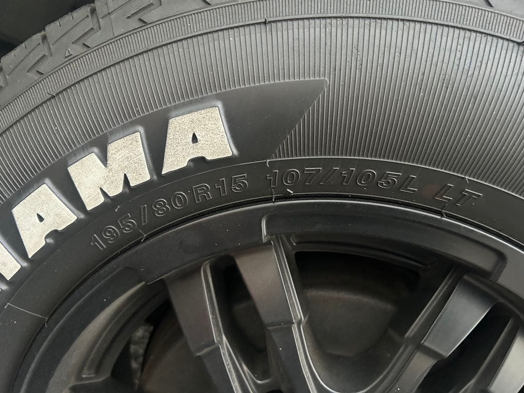 キャラバン タイヤホイール4本セット