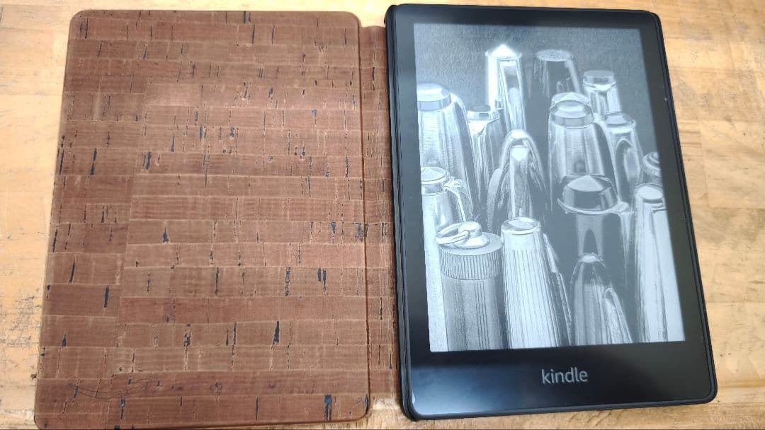 Kindle Paperwhite 11世代 8GB 広告なし&純正コルクカバー