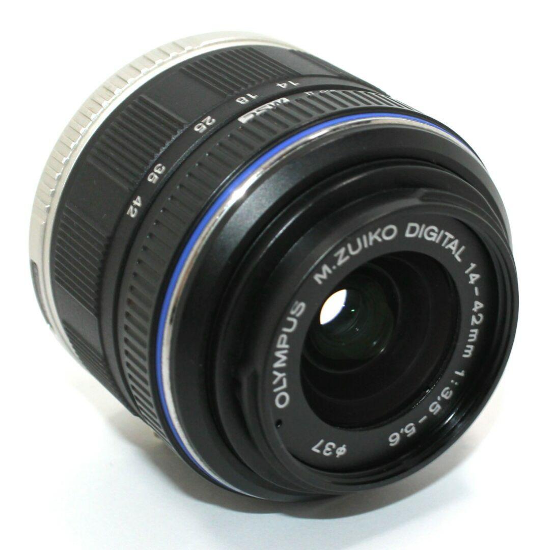 OLYMPUS M.ZUIKO 14-42mm Ⅱ ズームレンズ 黒 ✨完動品✨