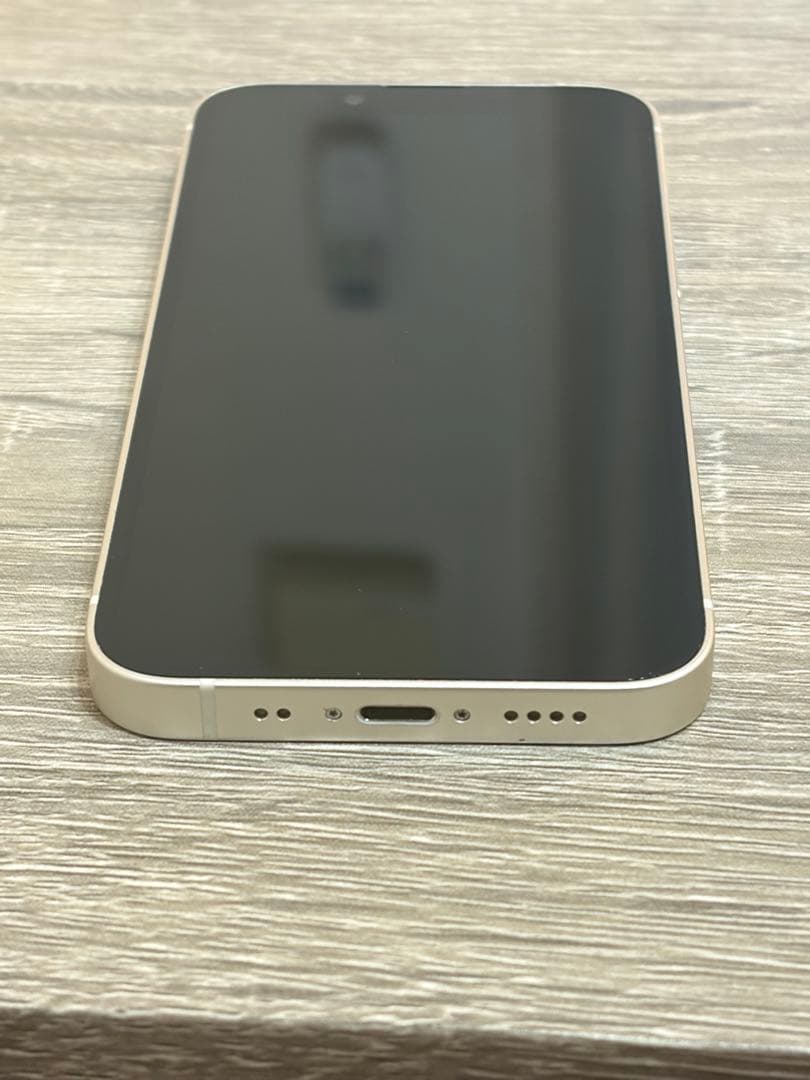 美品 箱付き iPhone13mini 256gb ホワイト SIMフリー