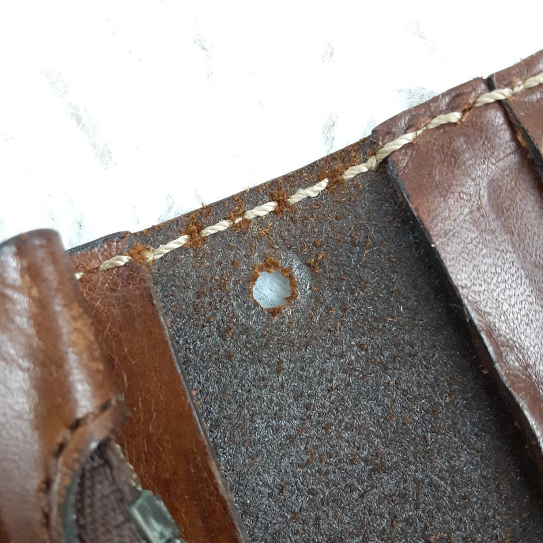 未使用級極美品◎Funny ファニー 長財布 ロングウォレット ブラウン 本革