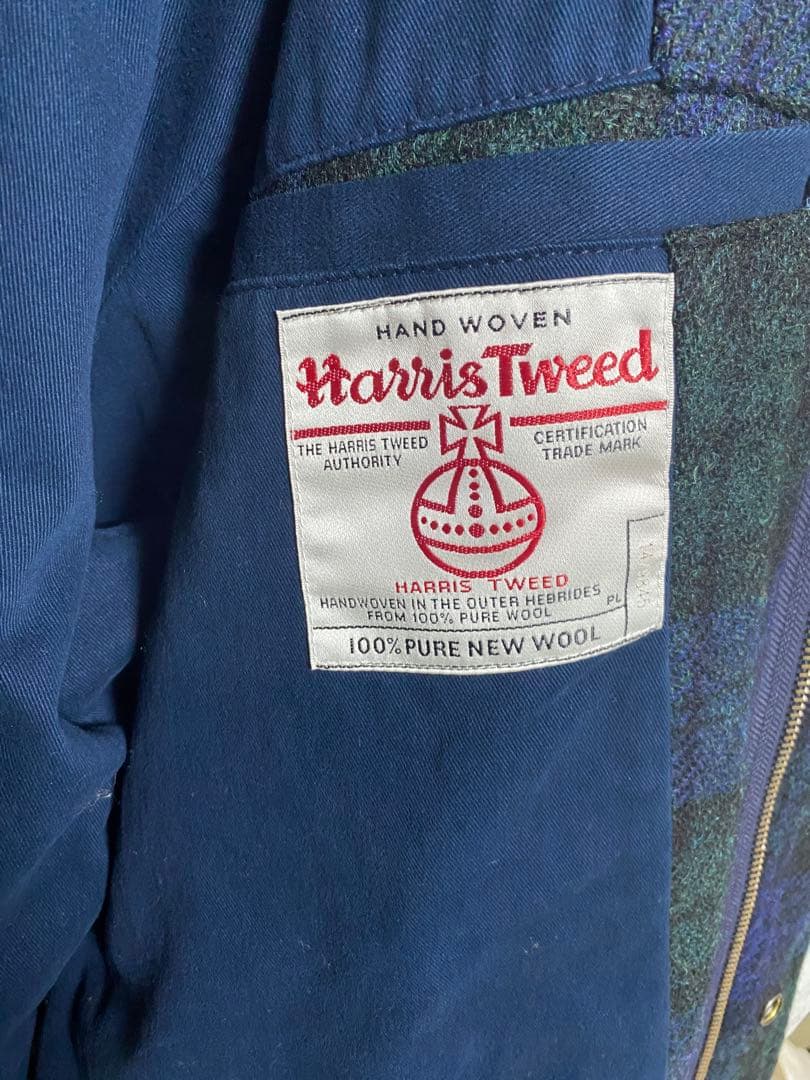 ジャケット・アウター SUPREME Harris Tweed wool fishtail parka