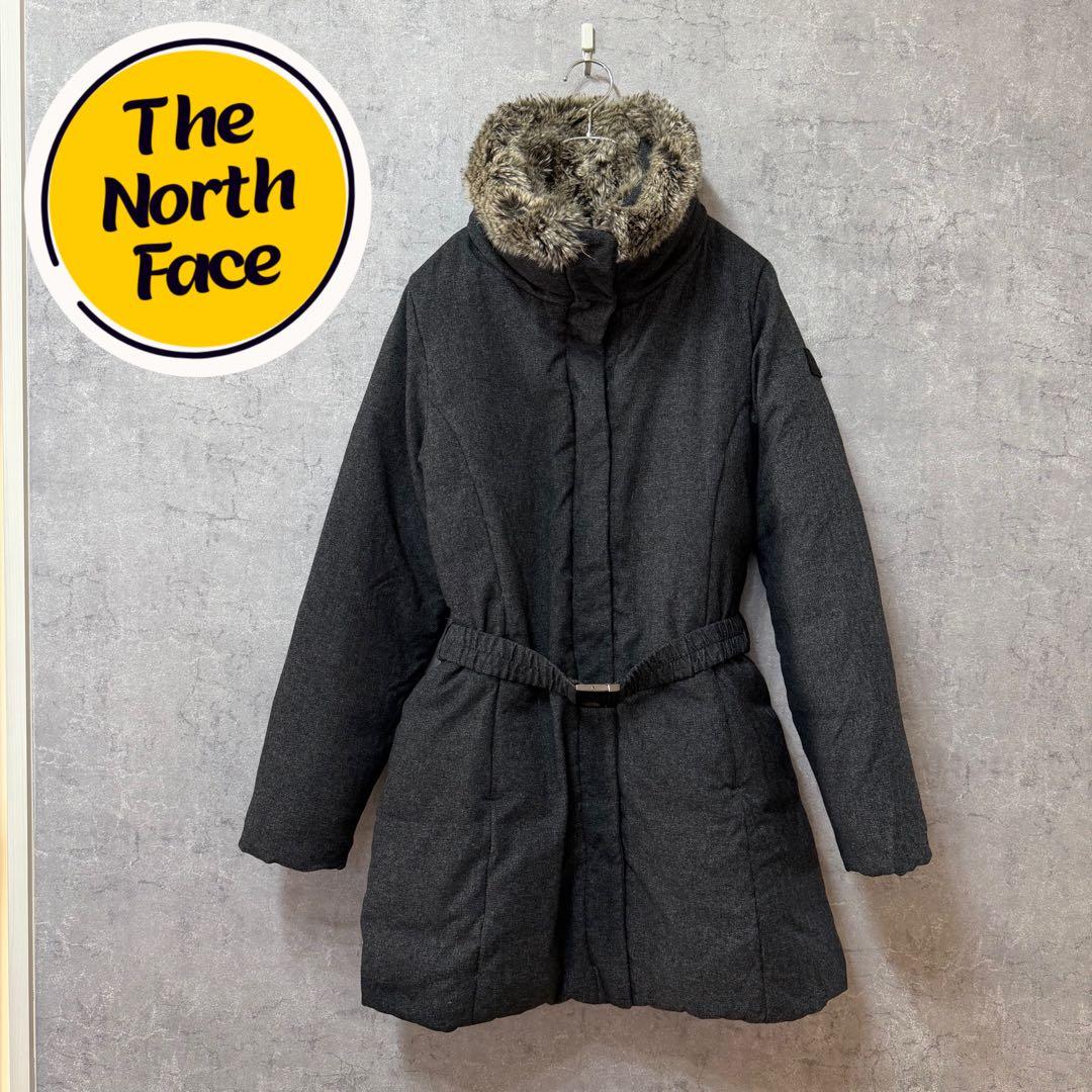 美品 ノースフェイス ダウンジャケットコート レディース L 178